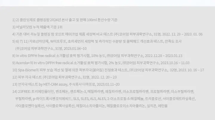 [NEW/여행 필수템] 바닐라코 클린잇제로 오리지널 클렌징밤 트래블 키트 16개입 상세페이지 26